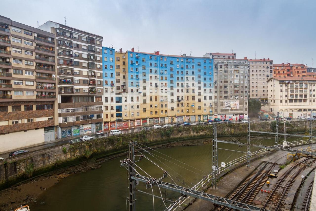 Appartamento Old Bilbao Con Vistas A La Ria Esterno foto
